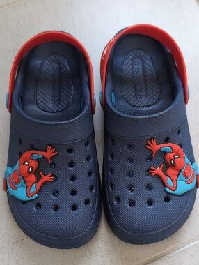 Kids Spider Slip-On Clogs - Kids Shoes